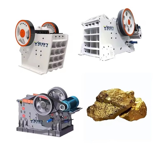 High Efficiency Gold Mining Jaw Crusher with Manganese Steel Jaws for Ore Crushing and Mineral Processing Jaw Crusher