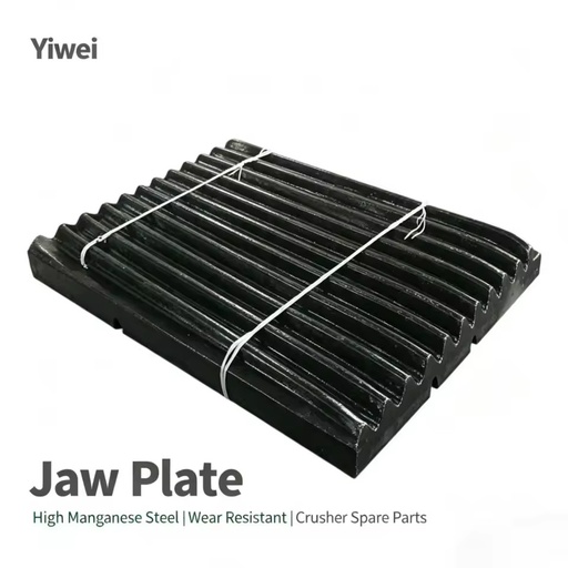 Premium Quality Manganese Steel Jaw Plate Casting Customized for Jaw Crusher Mining Spare Parts