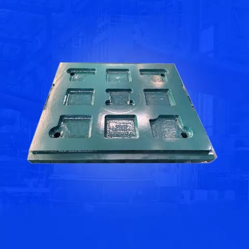 New High Manganese Steel Casting Jaw Crusher Teeth Plate Movable Jaw Plate Ore Mining Parts Direct Sale