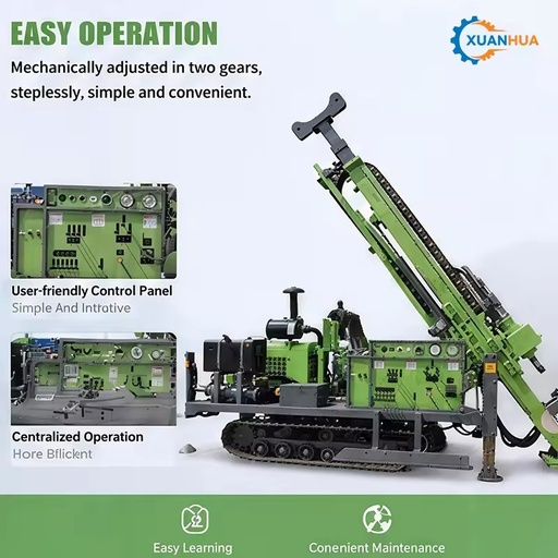YCD600 Portable Diamond Core Drilling Machine Hydraulic Concrete Mining Exploration Underground Rock Sample Granite Crawler