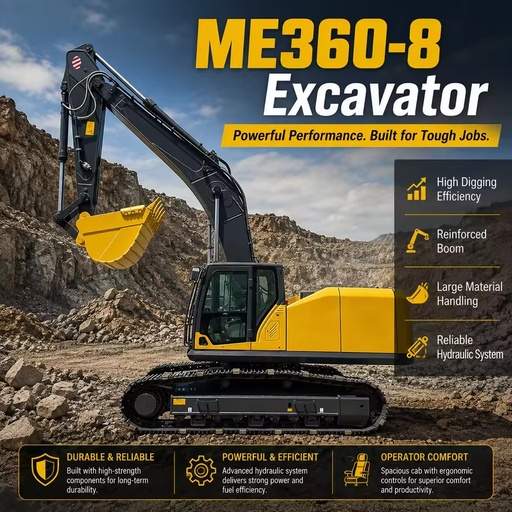 33 Ton 36 Ton 39 Ton Heavy Duty Excavator Hydraulic Excavator Machine for Construction Mining Earth Moving
