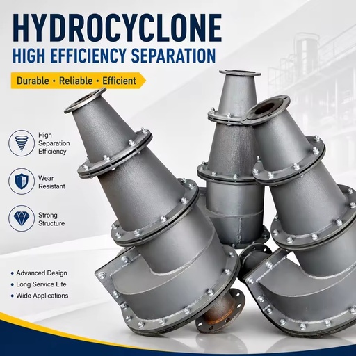 Mining Hydrocyclone Separator Mineral Processing Cyclone High Efficiency Classification Equipment
