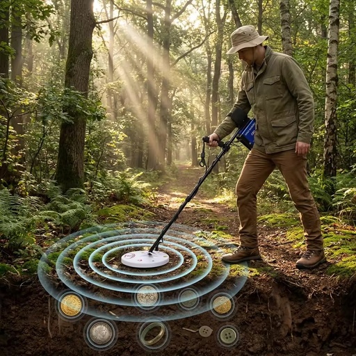 Newest GDX-8000 Professional Industrial Metal Detector High Sensitivity Underground Gold Hunting Device