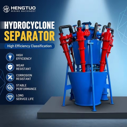 Mining Hydrocyclone Steel Cyclone Separator for Gold Ore Processing and Mineral Separation