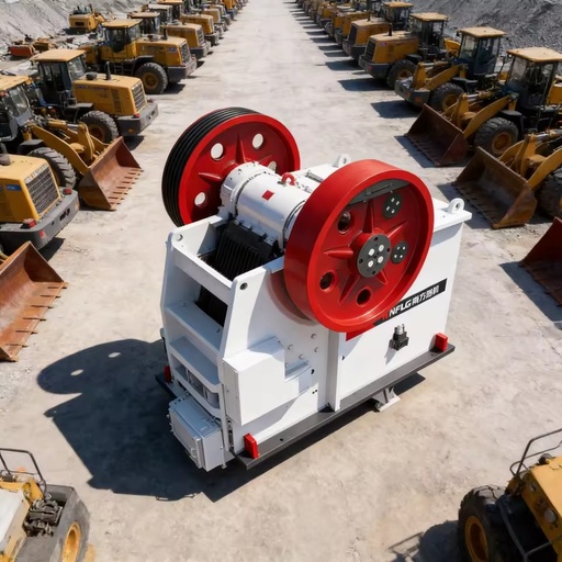 High Quality Stationary Gold Ore Jaw Crusher Machine AC Motor Mining Crushing Grinding Production Line High Engine Gear