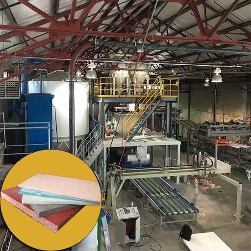 Fireproof Glass Magnesium Board Production Line Customized MGO Board Machinery with Overseas Installation