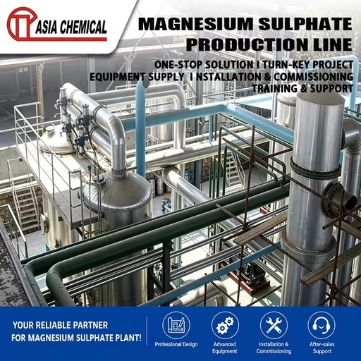 Large Scale Industrial Magnesium Sulphate Plant Evaporation Crystallization Production Line