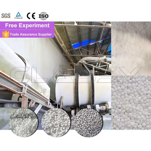 Francolite Sulphuricacid Nitrogen Phosphorus Compound Calcium Magnesium Calcium Phosphate SSP Fertiilizer Production Line