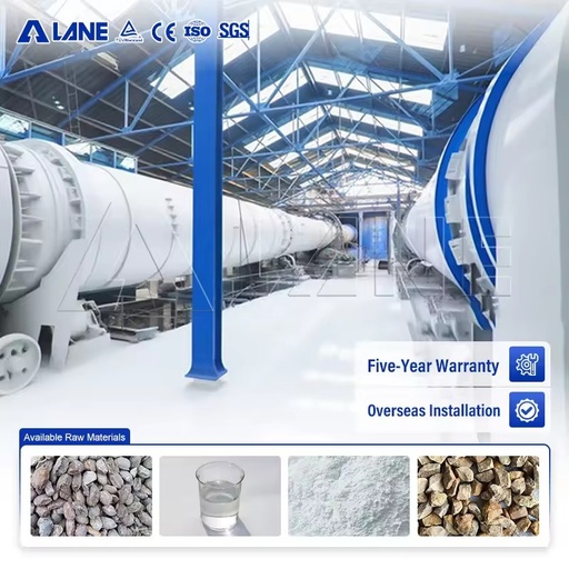 Automatic Continuous Magnesium Sulfate Disc Pellet Making Granulation Line With Drying Cooling Screening Equipment