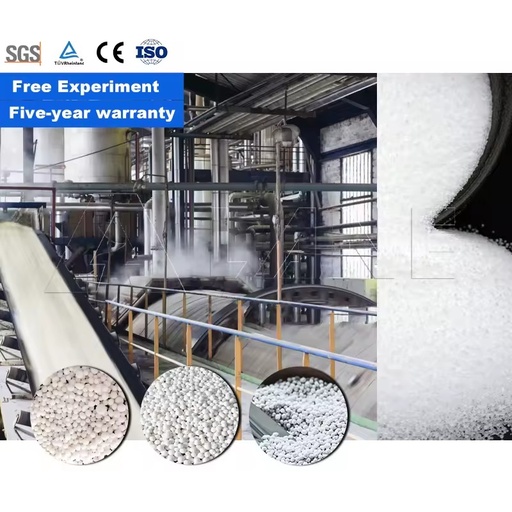 Supplier Magnesium Sulphate Double Roller Extrusion Dry Granulator Granular Compound Powder Forming Pellet Plant Machine
