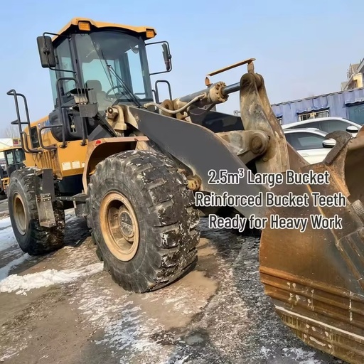 Sand Coal Loading Machinery 2019 Premium 5T Used Loader, Fuel-efficient 162kW Motor, Large 2.5m³ Bucket with Stable Performance