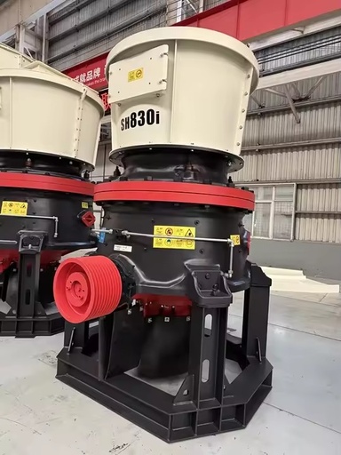 New SH Series Single Cylinder Hydraulic Cone Crusher AC Motor Bearing Rock/Ore Crushing Aggregate Gravel High
