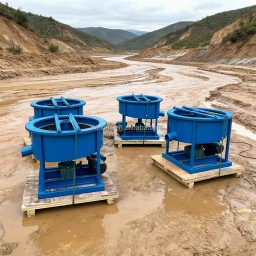 Knelson Type Automatic Gold Centrifugal Concentrator CB-80 Bowl Separator High Capacity for Alluvial Placer Gold Mining
