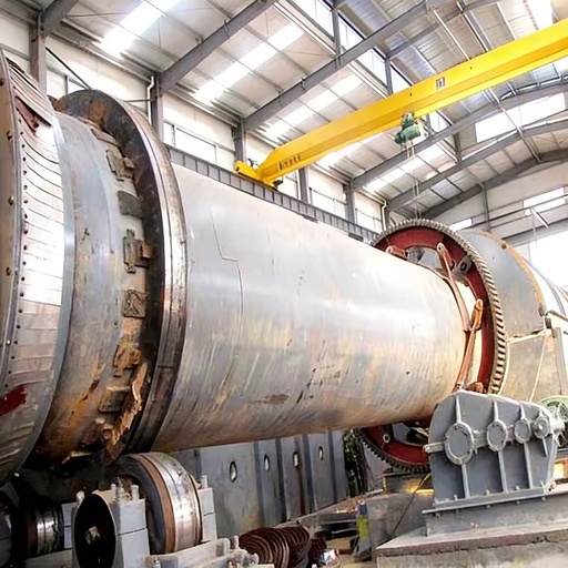 100-120TPD Light Burnt Magnesium Rotary Kiln Magnesite Rotary Kiln Manufacturers