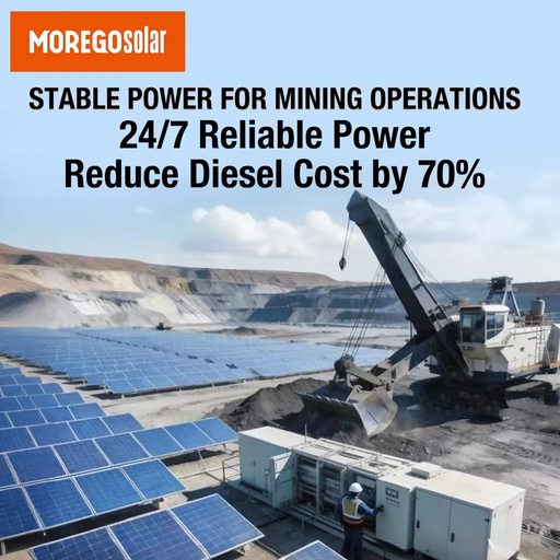 Morego Solar DEYE 500kW 600kW 1MWh Modular C&I High Voltage Lithium Battery 16kWh Renewable Energy System for African Mines