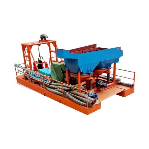 Gravity Separator High Capacity Gold Ore Washing Sorting Machine 6-10t/h 380V High Rigidity