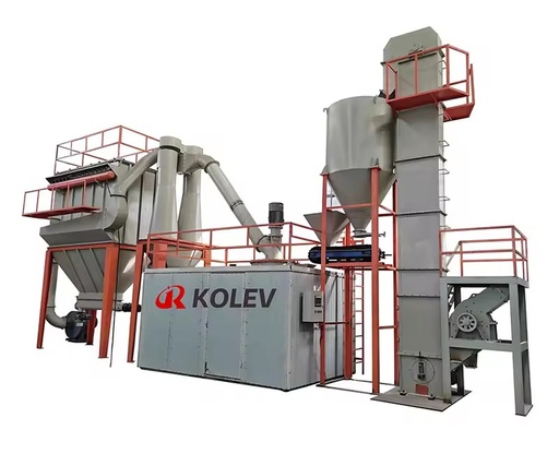 Calcium Carbonate Powder Making Machine Limestone Processing Equipment YGM 75 Raymond Mill for Sale