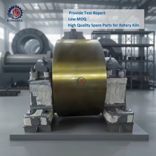 Heavy-Duty Mining Machine Accessories Alloy Steel Support Roller Assembly Rotary Kiln Dryer Gear for Cement FactoryChina Custom