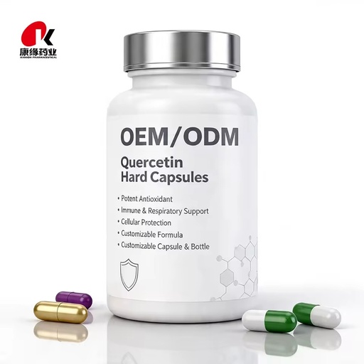 Plant Based Quercetin Supplement Antioxidant Capsules OEM Private Label Supplement Custom Bulk Manufacturer Supplier