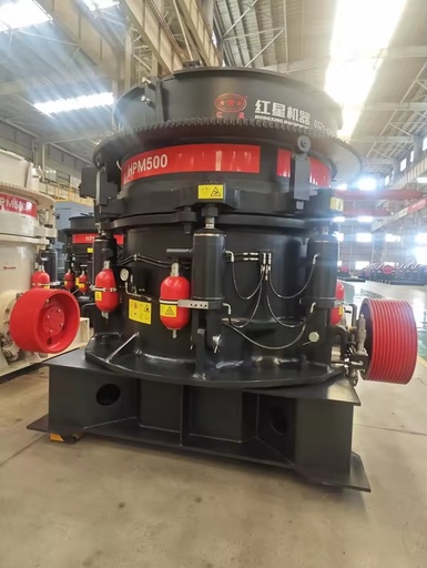 HPM Multi-cylinder Hydraulic Cone Crusher AC Motor Engine High Productivity Stone Granite Limestone Mining Quarry Construction