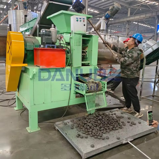 High Quality Tail Coal Lignite Ball Pressing Production Line Tail Coal Briquette Pressing Machine