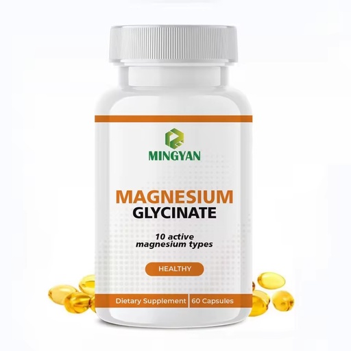 OEM ODM Magnesium Chloride Vegan Capsules 10 Complex Ingredients 60 Counts Adult Multivitamin Minerals Sleep Muscle Joint Health