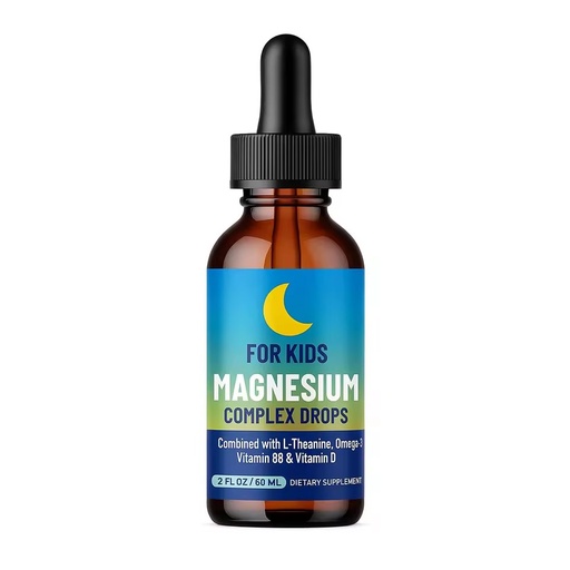 Oral Liquid Magnesium Complex Vitamin Supplement Drops Citrate Glycinate for Adults