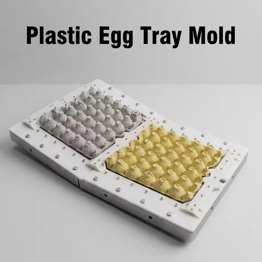295*295mm Low Cost 30 Cells Aluminium Egg Tray Mold Used on Small Paper Pulp Egg Tray Making Machines for Home Use PT01