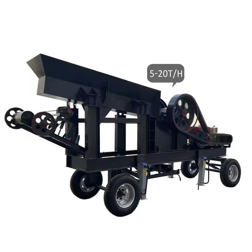 Excellent Wheel Type Manufacturer Engine Stone Rock Jaw Crusher Most Abrasion-resistant Crushing Machine Jaw Crusher