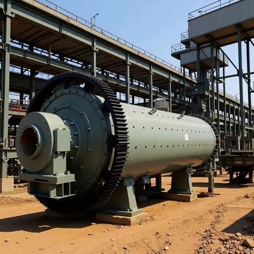 Horizontal Dry Ball Mill Crusher Quartz Powder Mill for Gold Ore and Limestone for Cement Plants for Mining Powder Mills
