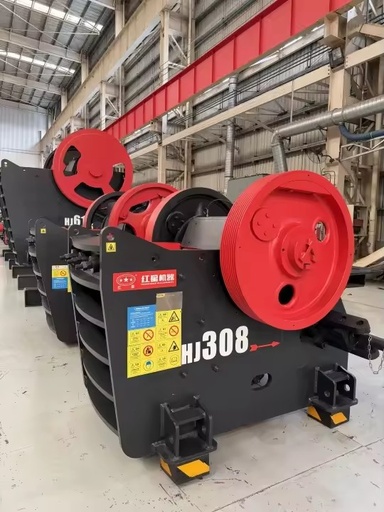 HJ Series Jaw Crusher AC Motor Bearing | High Capacity 55-335t/h for Mining Construction | In-Stock Factory-Direct