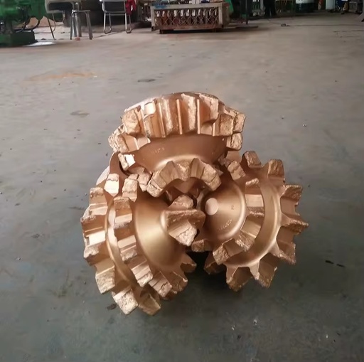 Chuanzuan High Manganese Steel TCI Tricone Bit Oil Well Rock Drilling Soft Formation Forging 164kg Drilling Mining Machine Parts