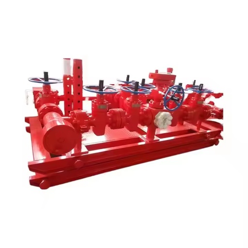 SYMT API 16A 16C JG65-35 High Pressure 600 Series Choke Manifold for Petroleum Processing Equipment 220V High Productivity
