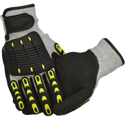 OEM Cowhide Leather Gloves Heavy Duty Work Safety Protection Gloves