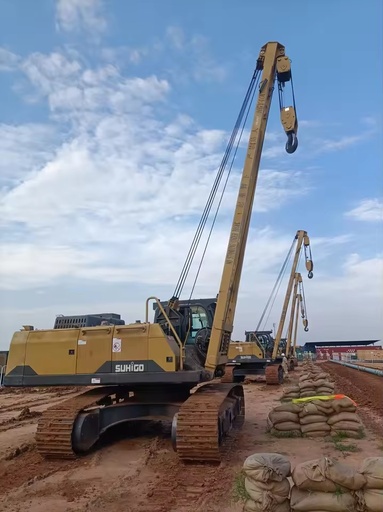 Suhigo HGY100R Hydraulic Sideboom/Pipelayer 360 Degree Rotary Professional Oilfield Pipeline Construction Machine
