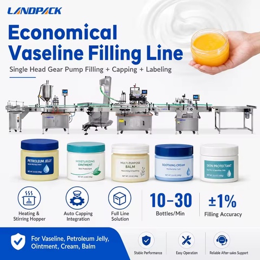 Viscous Liquid Cosmetic Paste Cream Skincare Paraffinum Molle Mineral Butter Petroleum Jelly Filling Line Machines Machine