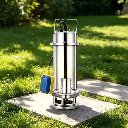 WQ Series 20HP Submersible Macerator Pump 110m High Head SS304 Chopper Septic Tank Food Processing Wastewater DN50 DN65 High