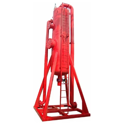 Oilfield Equipment Solids Control Poor Boy Degasser / Vertical Mud Gas Separator / Vertical Gas Baster
