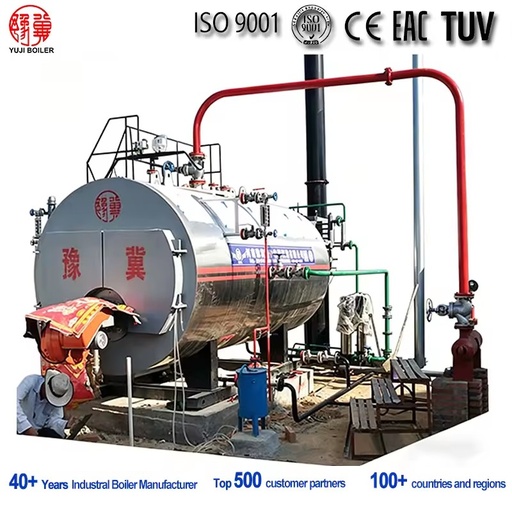 Ped Ce Marked Factory 1 to 20 Ton Gas Diesel Steam Boiler for Edibel Oil Processing Plant