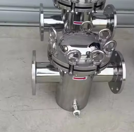 Easy Maintenance 2 Inch Basket Type Strainer KSBB Model Quick Open Structure Pipeline Dirt Removing Filter Chemical Wastewater