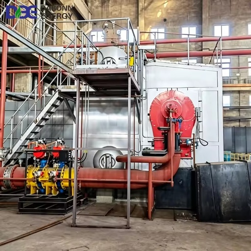 Customized 98% Efficiency 20T 30T 35 Ton Oil Gas Fired Water Tube Steam Boiler Automatic Industrial Steam Generator for Factory