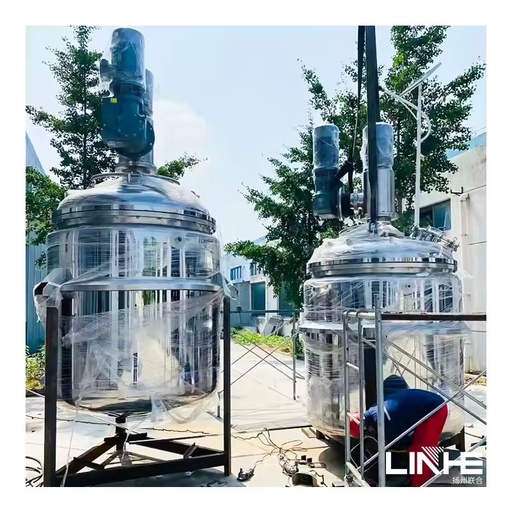 Petroleum Oil Production Reactor Factory Supply Chemical Jacketed Reactor for Refined Oil