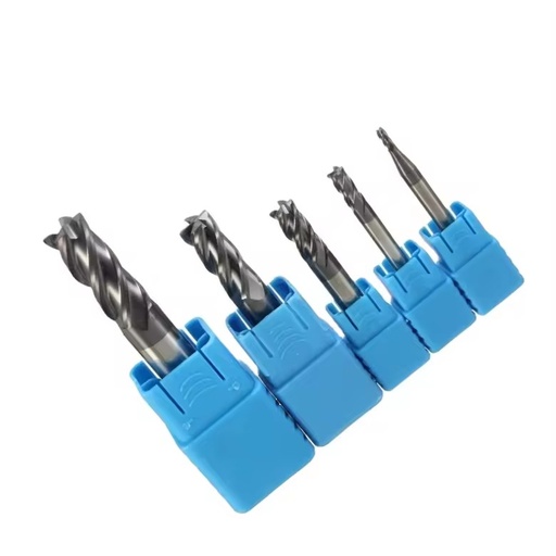 TC Cemented Alloy Material End Mill Flat Type Tungsten Carbide Milling Cutter High-Performance Cutting Tools