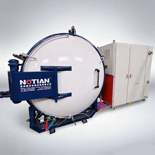 Nuotian High Performance Vacuum 3000C Induction Needle Coke /Petroleum Coke /Pitch-Based Carbon Material Graphitization Furnace