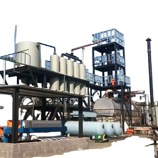 TIre to diesel Fuel Refinery Distillation Plant