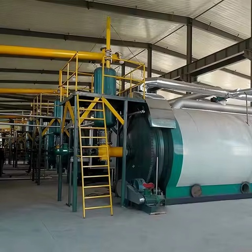 Used Engine Oil Refinery Machine with Catalyst and Batch Type Distillation Plant Distillation Column