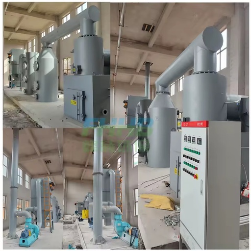 The Waste Incinerator Is Equipped with a Flue Gas Scrubber and Purifier, and the Processing Capacity Can Be Customized