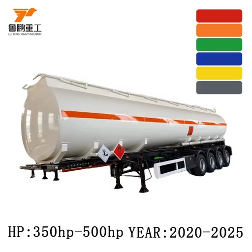 Bulk Order 4 Axle Fuel Tank Semi Trailer 40000-60000L Heavy Duty Oil Tanker for African Fuel Transport Fleets