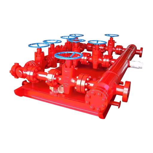 SYMT API 16A 16C Choke Manifold 220V High Bearing Core Components 1 Year Warranty for Petroleum Processing Oilfield Equipment