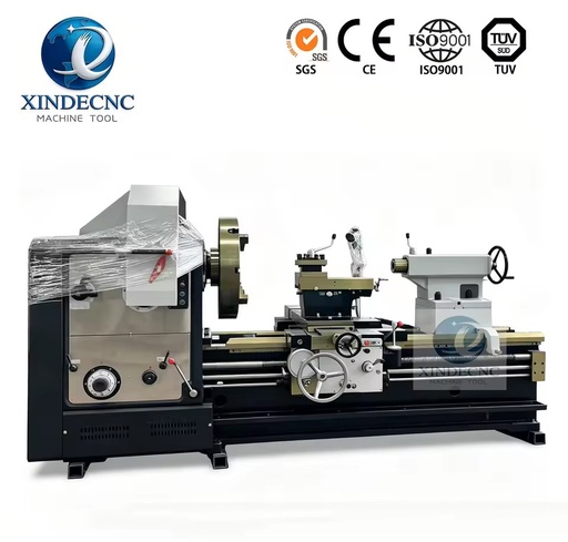 Factory Direct CW61125 Heavy-Duty Manual Lathe | 1250mm Swing Extra-Large Metal Turning Lathe
